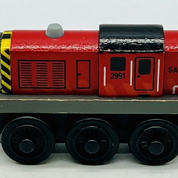 Thomas the Train Salty Wooden Railway Vintage Tank Engine Friends Red - Picture 4 of 7